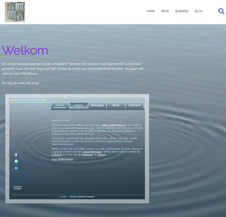 WordPress site 1